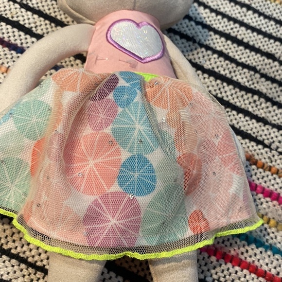 B. Softies Plush Cat with Bow - Picture 10 of 10